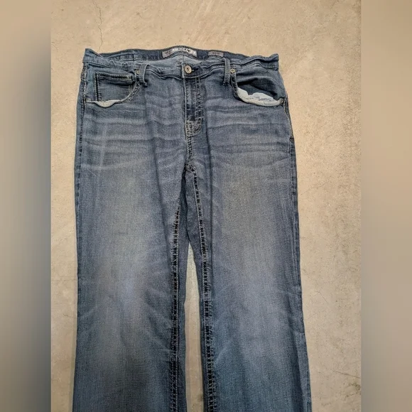 BKE Derek Men's 38R (36x31) Denim Jeans Blue - Picture 2 of 8